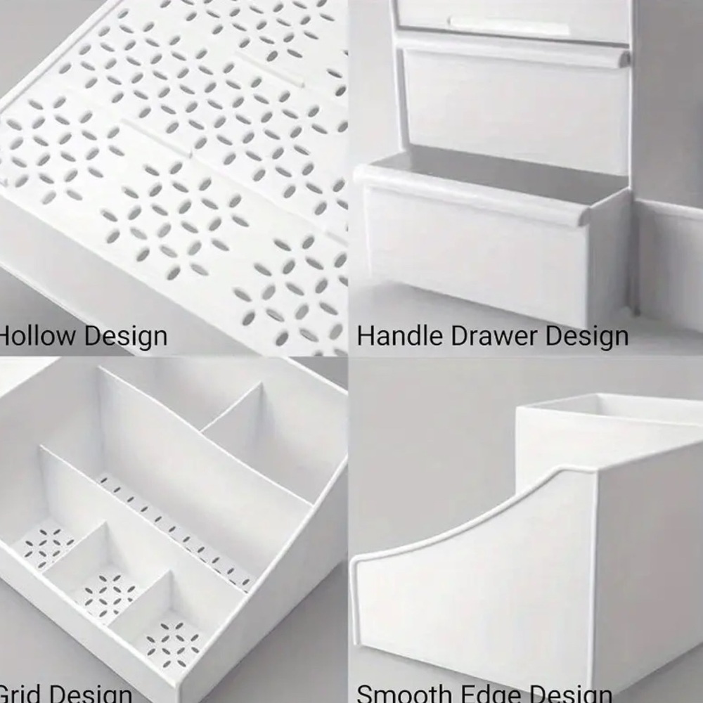 White Cosmetic Organizer - Picture 6 of 7